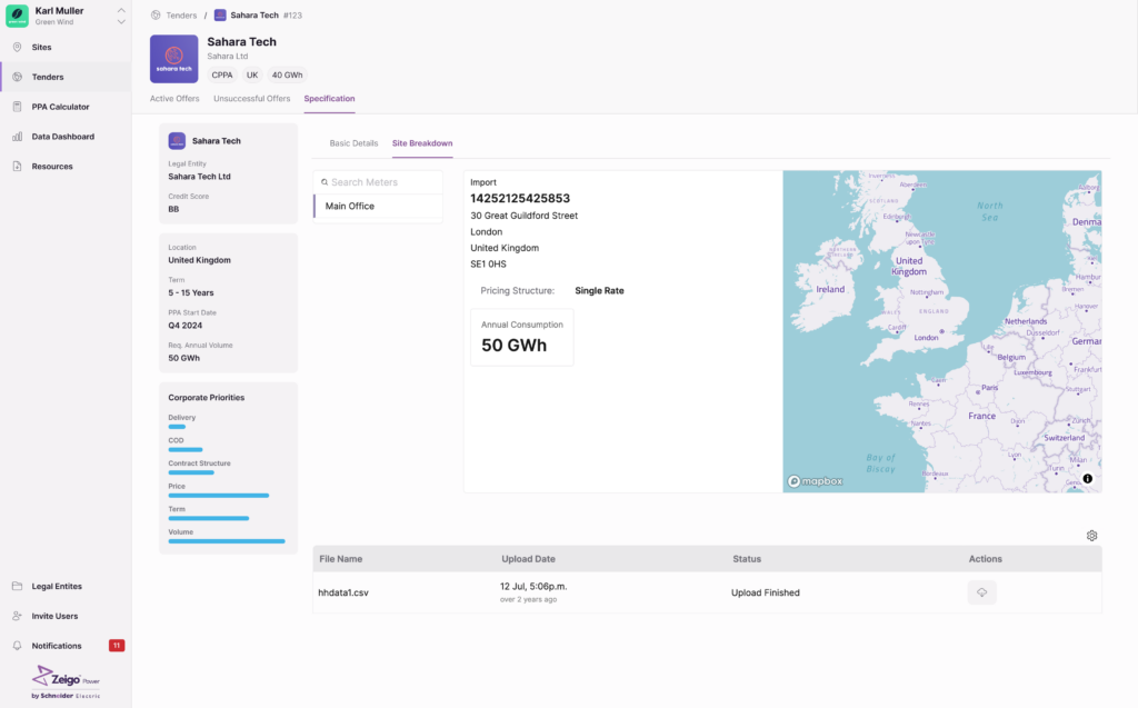 Zeigo Power Digital Tendering Software | Zeigo Sustainability Software | zeigo sustainability software
