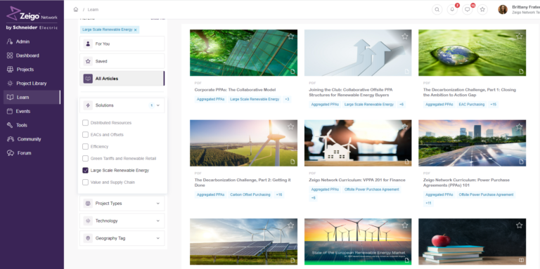 Sustainability Solutions Marketplace