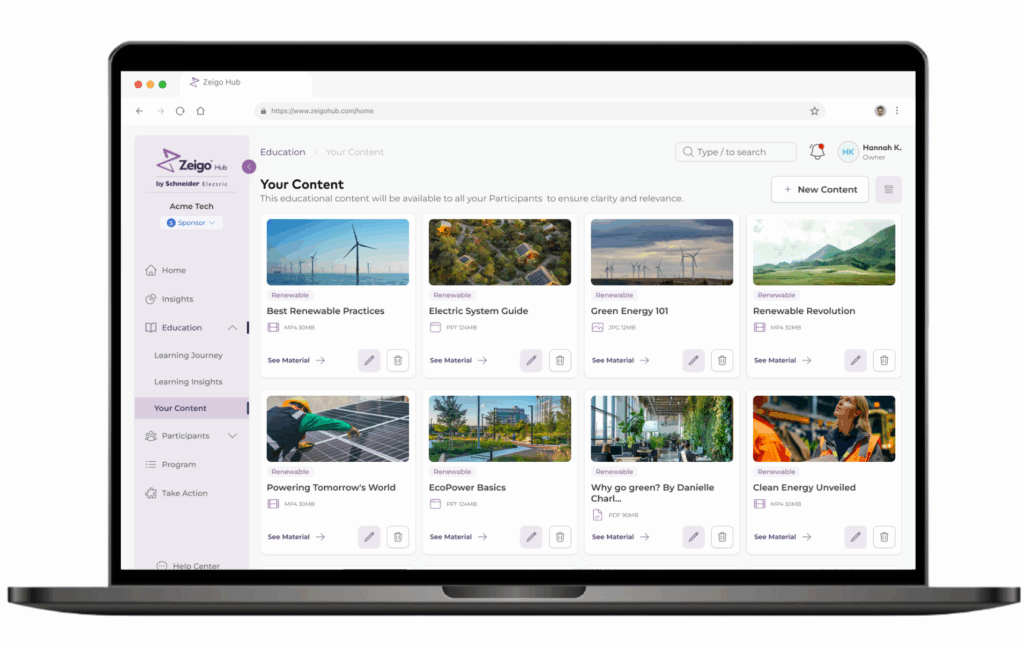 Zeigo Hub Supply Chain Decarbonization | Zeigo Sustainability Software | zeigo sustainability software